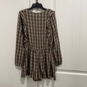 Girls long sleeve romper